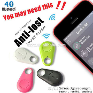2016 New arrival Blutooth 4.0 Security Anti-lost Alarm phone Key Finder and Pets/Kid GPS tracing self-timer shutter for Iphone